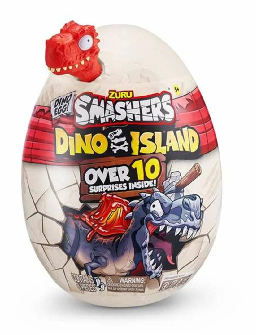 imagem de Ovo surpresa Bizak Zuru Smashers Island Dinossauro1