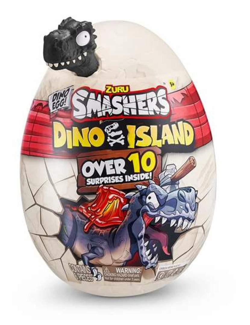 imagem de Ovo surpresa Bizak Zuru Smashers Island Dinossauro5