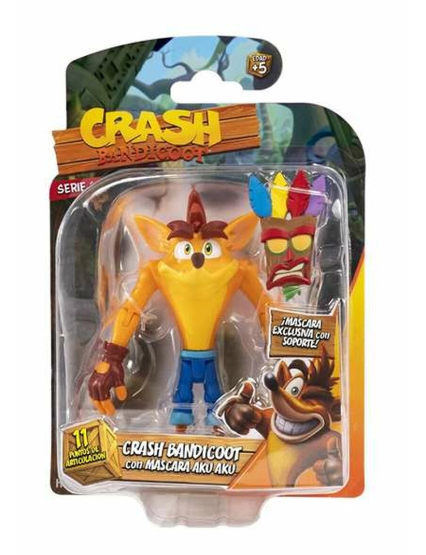 imagem de Figuras de Ação Bizak Crash Bandicoot5