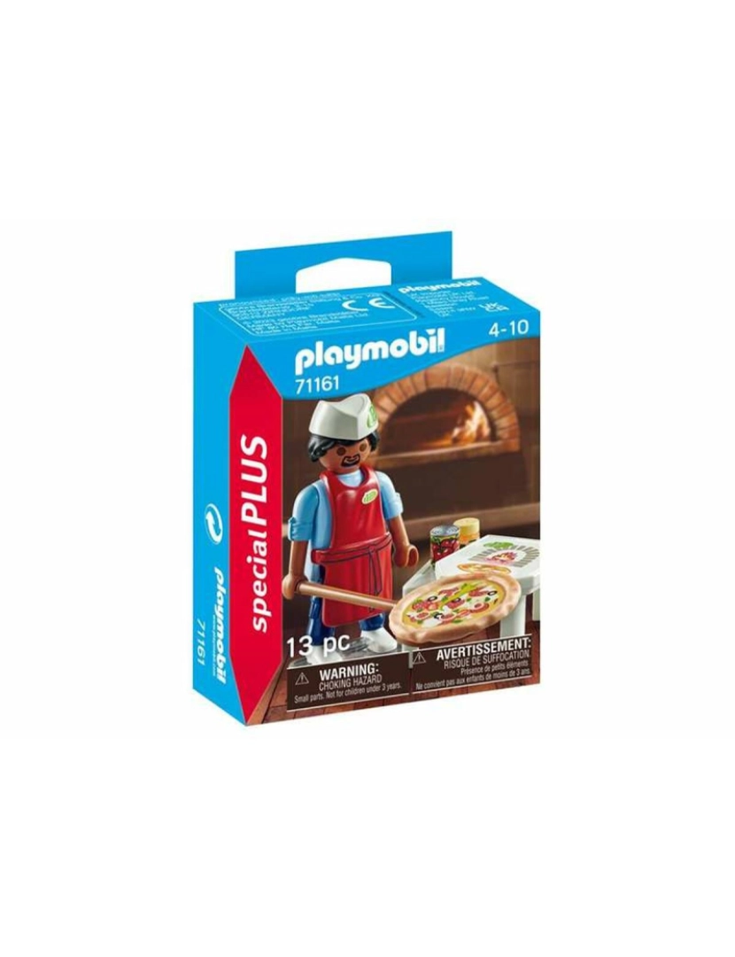 imagem de Playset Playmobil 71161 Special PLUS Pizza Maker 13 Peças1