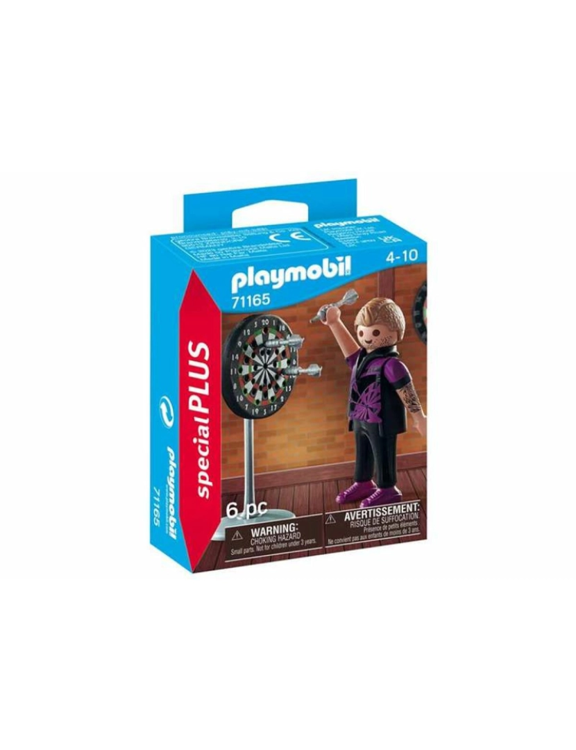 Playmobil - Playset Playmobil 71165 Darts Player 6 Peças