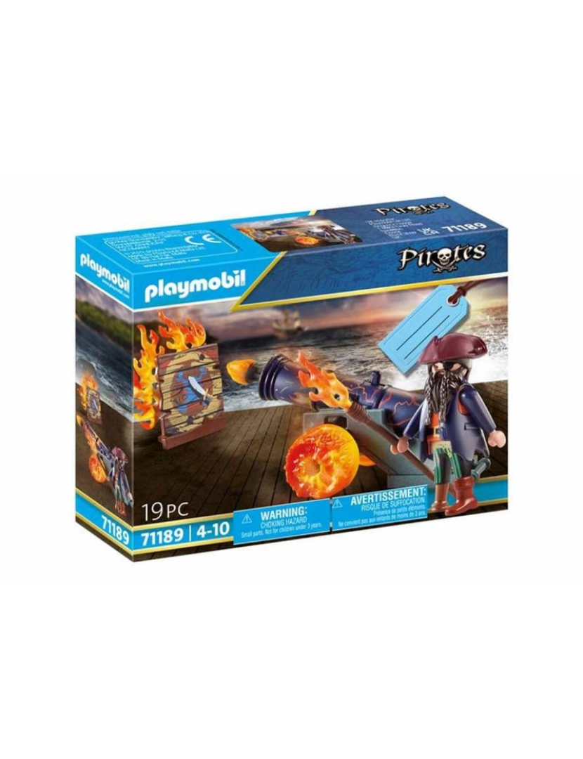 Playmobil - Playset Playmobil Pirates 19 Peças