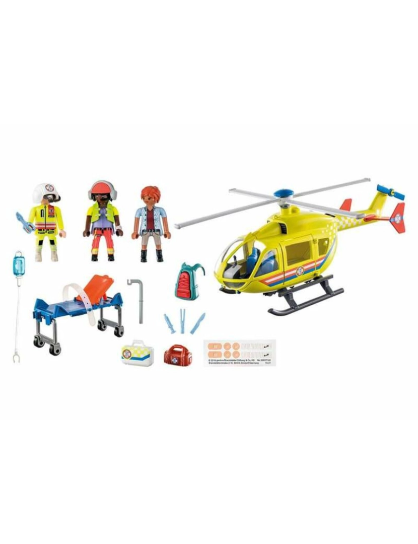 imagem de Playset Playmobil 71203 City Life Rescue Helicopter 48 Peças2