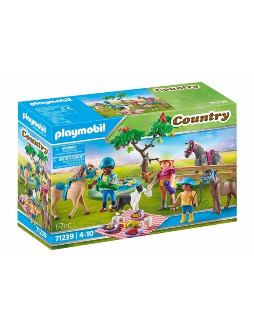 Playmobil - Playset Playmobil Country Picnic 67 Peças