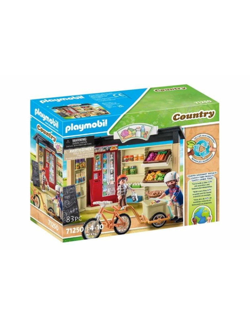 Playmobil - Playset Playmobil 71250 24-Hour Farm Store 83 Peças
