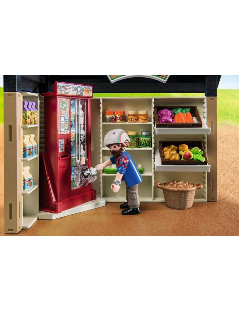 imagem de Playset Playmobil 71250 24-Hour Farm Store 83 Peças3