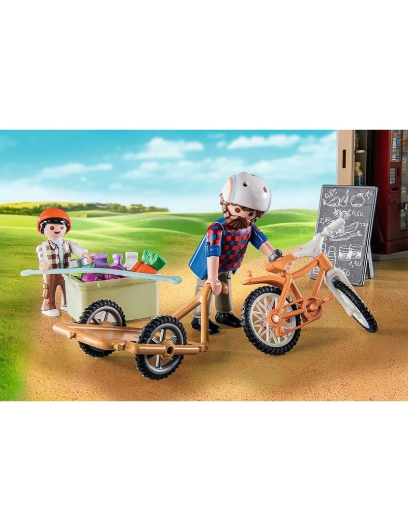 imagem de Playset Playmobil 71250 24-Hour Farm Store 83 Peças4