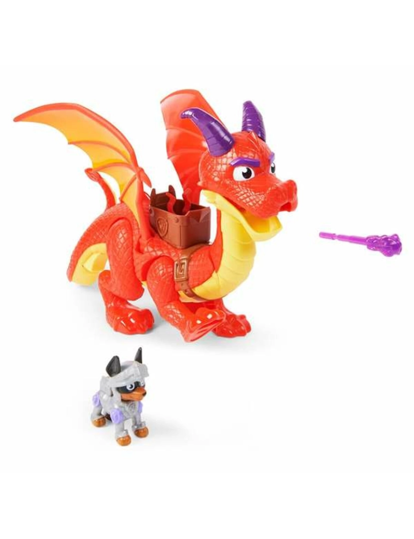 imagem de Conjunto de Figuras The Paw Patrol Knights: Sparks the Dragon Interativo 29.71 x 12 x 22.86 cm4