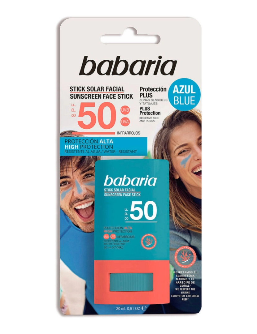 Babaria - Protetor Solar Facial Babaria Spf 50 (20 ml)