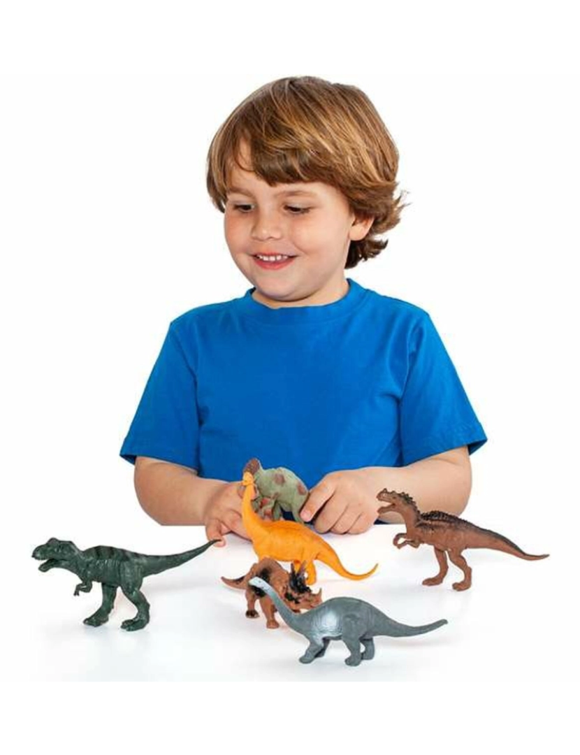 imagem de Conjunto Dinossauros Moltó 6 Peças Plástico2