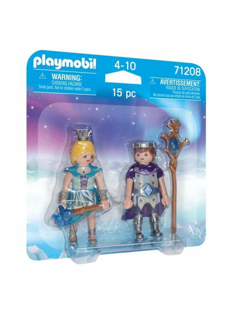 imagem de Figuras Articuladas Playmobil 71208 Princesa 15 Peças Príncipe Duo1
