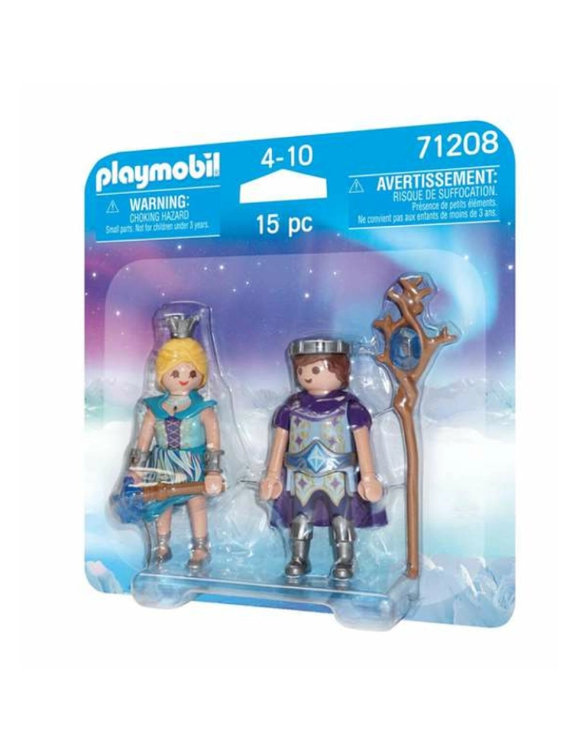 imagem de Figuras Articuladas Playmobil 71208 Princesa 15 Peças Príncipe Duo2