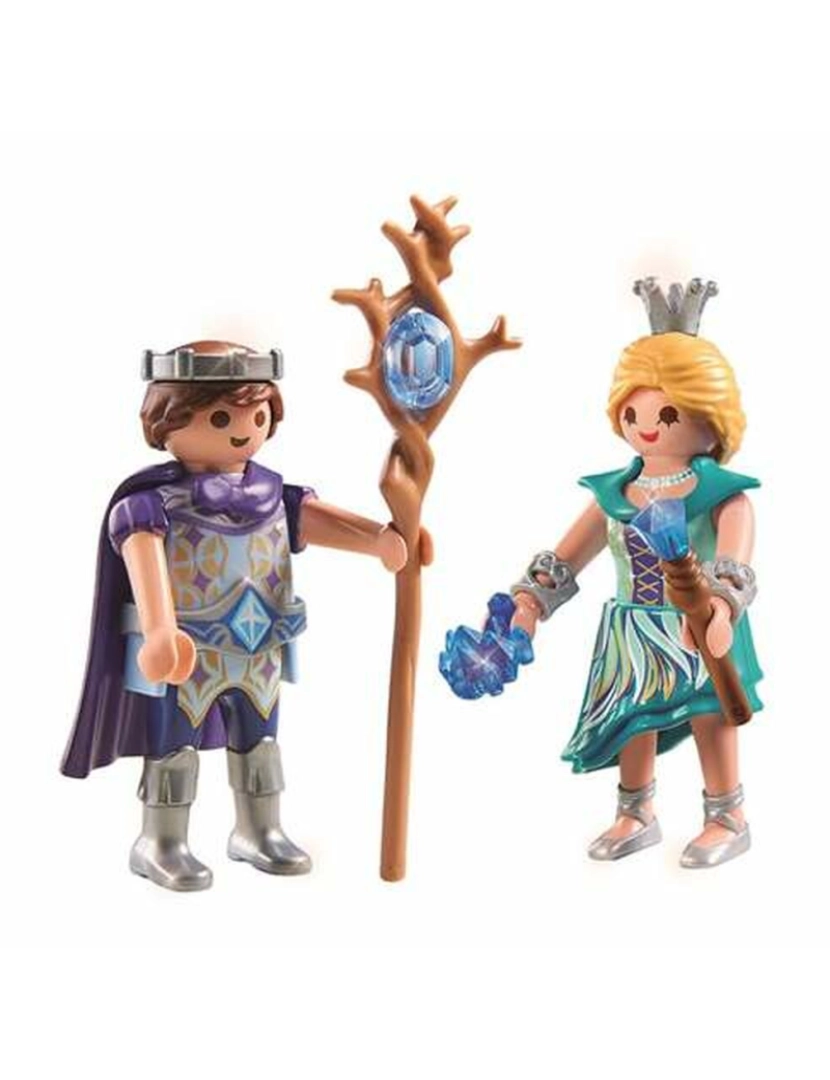 imagem de Figuras Articuladas Playmobil 71208 Princesa 15 Peças Príncipe Duo3