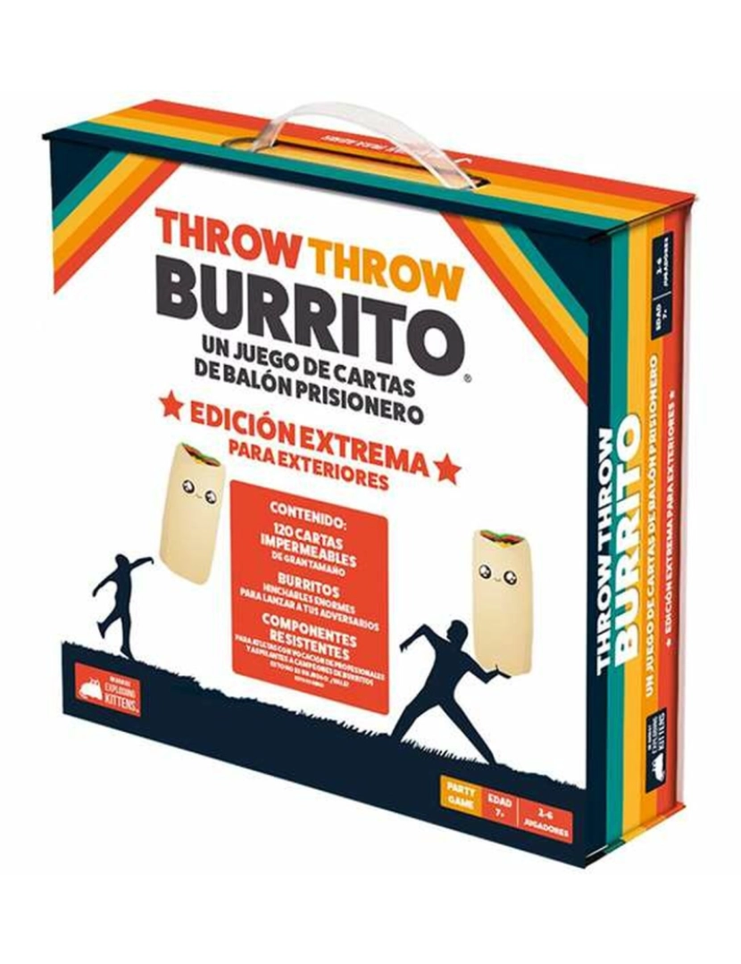 imagem de Jogo de Mesa Asmodee Throw Throw Burrito Edición Extrema ES4