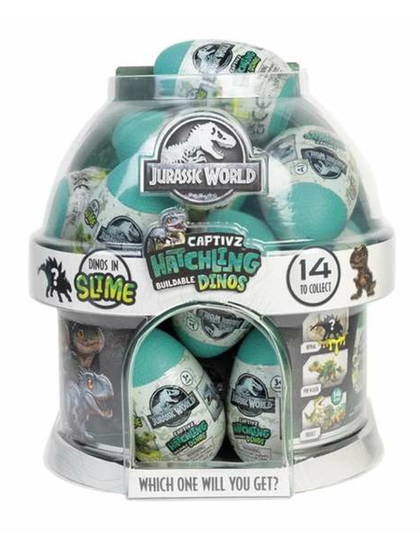 imagem de Ovo surpresa Jurassic World Captivz Hatchling Buildable Dinos4