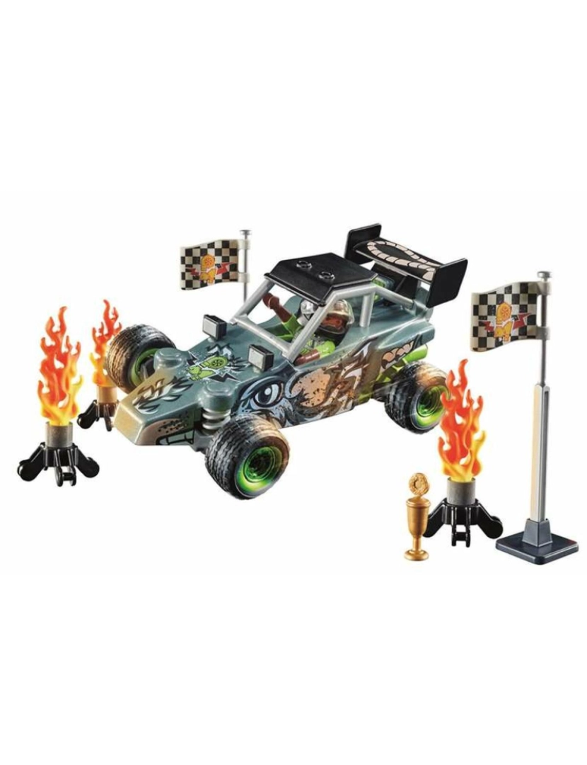 imagem de Playset Playmobil Stuntshow Racer 45 Peças2