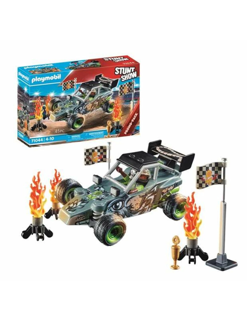 imagem de Playset Playmobil Stuntshow Racer 45 Peças3