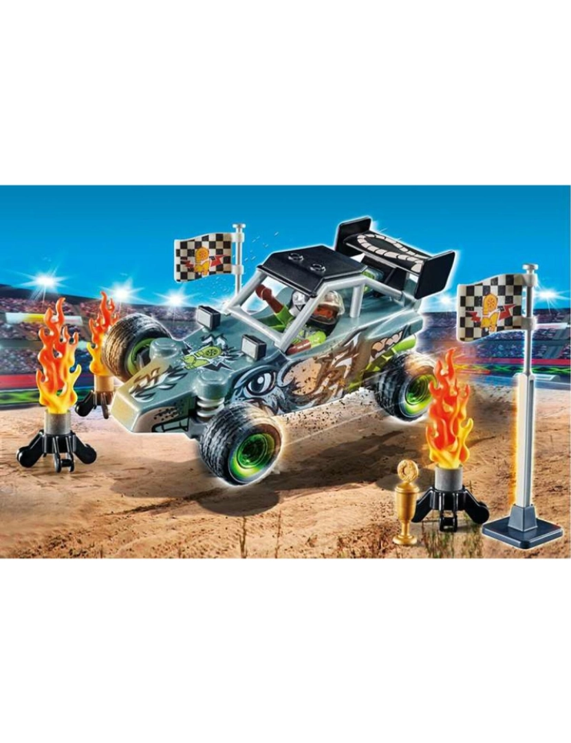 imagem de Playset Playmobil Stuntshow Racer 45 Peças5