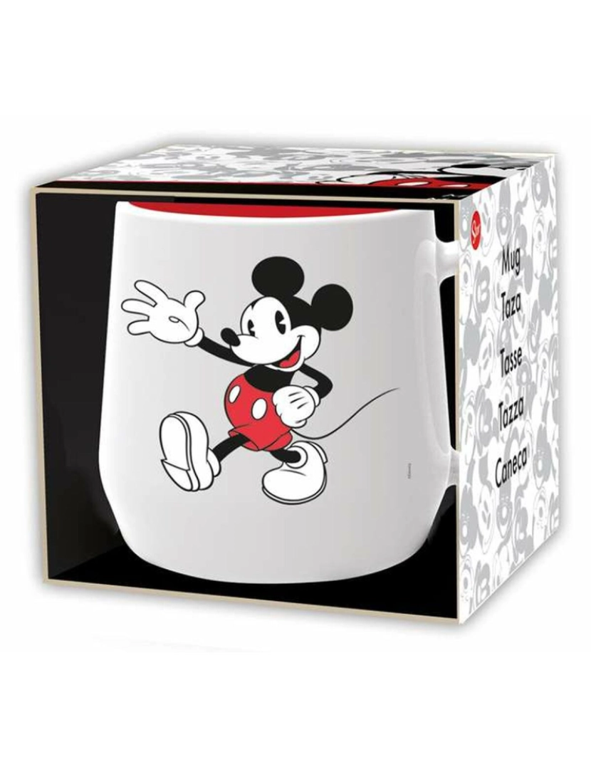 Mickey Mouse - Chávena com Caixa Mickey Mouse Cerâmica 360 ml