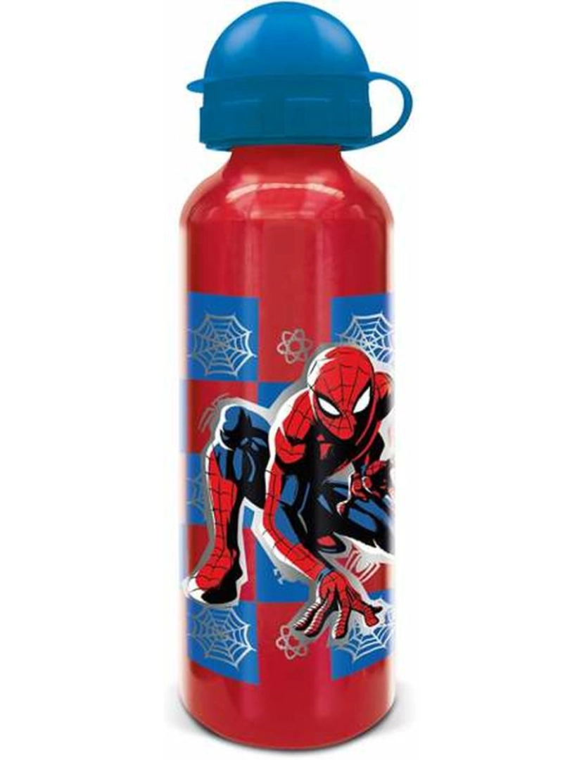 imagem de Garrafa Spiderman Arachnid Grid 530 ml Alumínio1