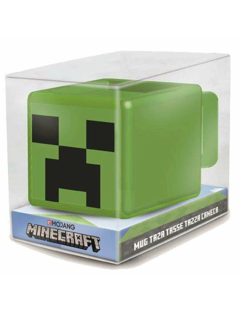 Minecraft - Chávena com Caixa Minecraft Cerâmica 360 ml