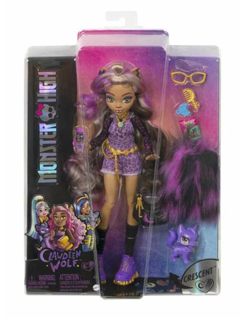 imagem de Boneca Monster High Clawdeen Wolf3