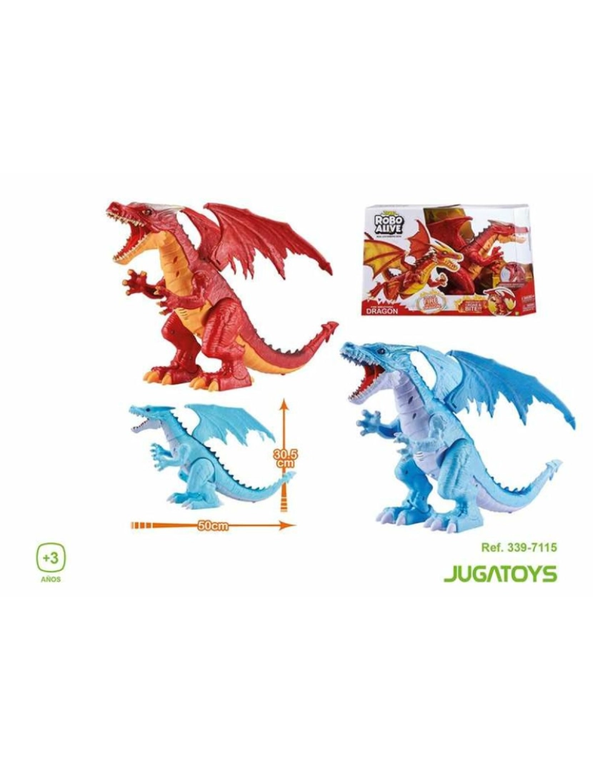 imagem de Figuras de Ação Robo Alive Ferocius Roaring Dragon3