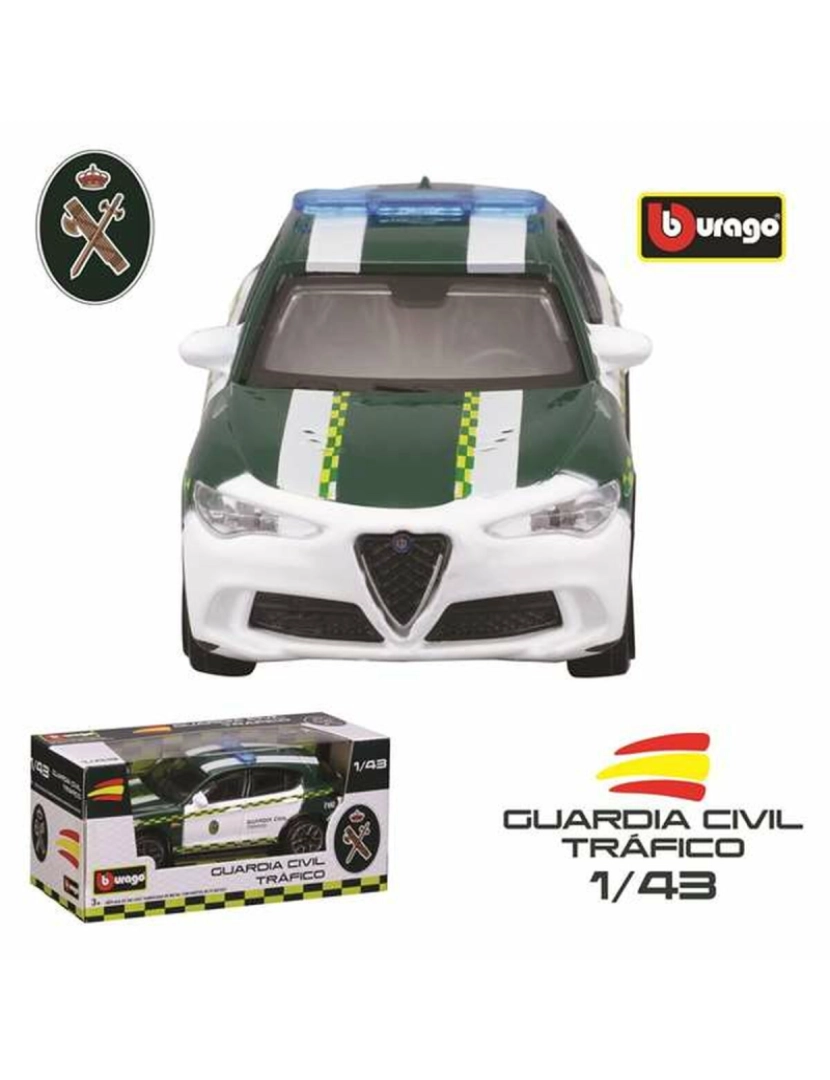 imagem de Carro Alfa Romeo Stelvio Guardia Civil 1:433