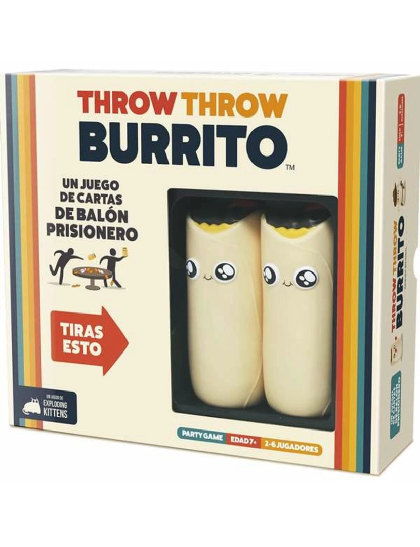 Asmodee - Jogo de Mesa Asmodee Throw Throw Burrito (ES)