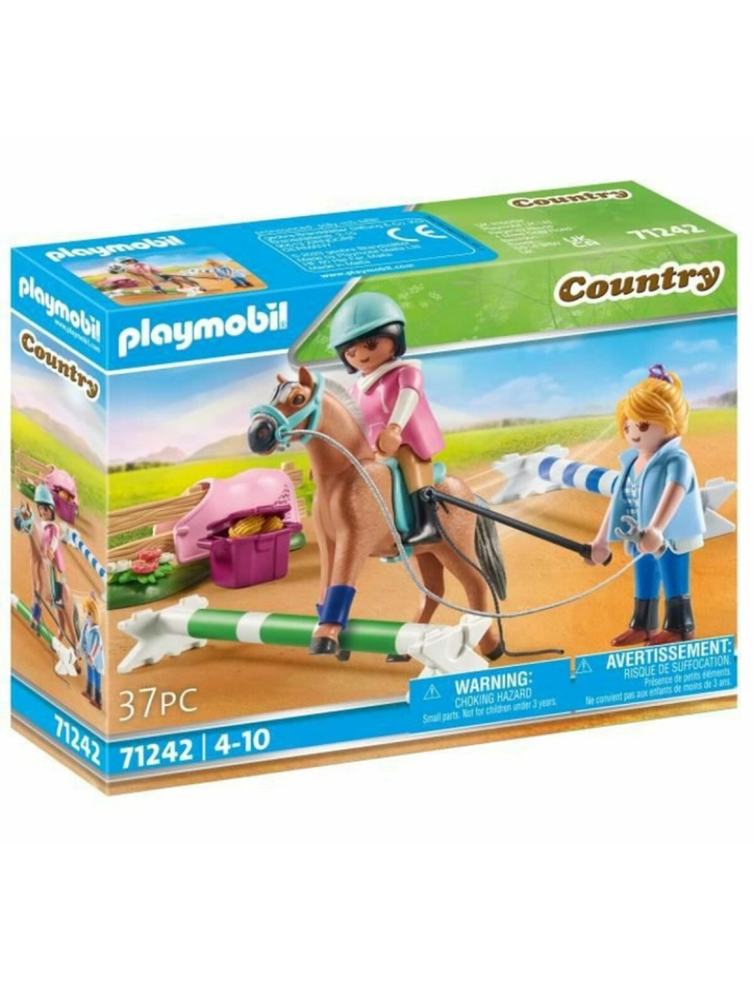 Playmobil - Playset Playmobil 71242 Cavalo 37 Peças