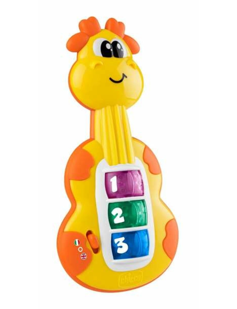 imagem de Brinquedo musical Chicco Som Luzes Girafa2