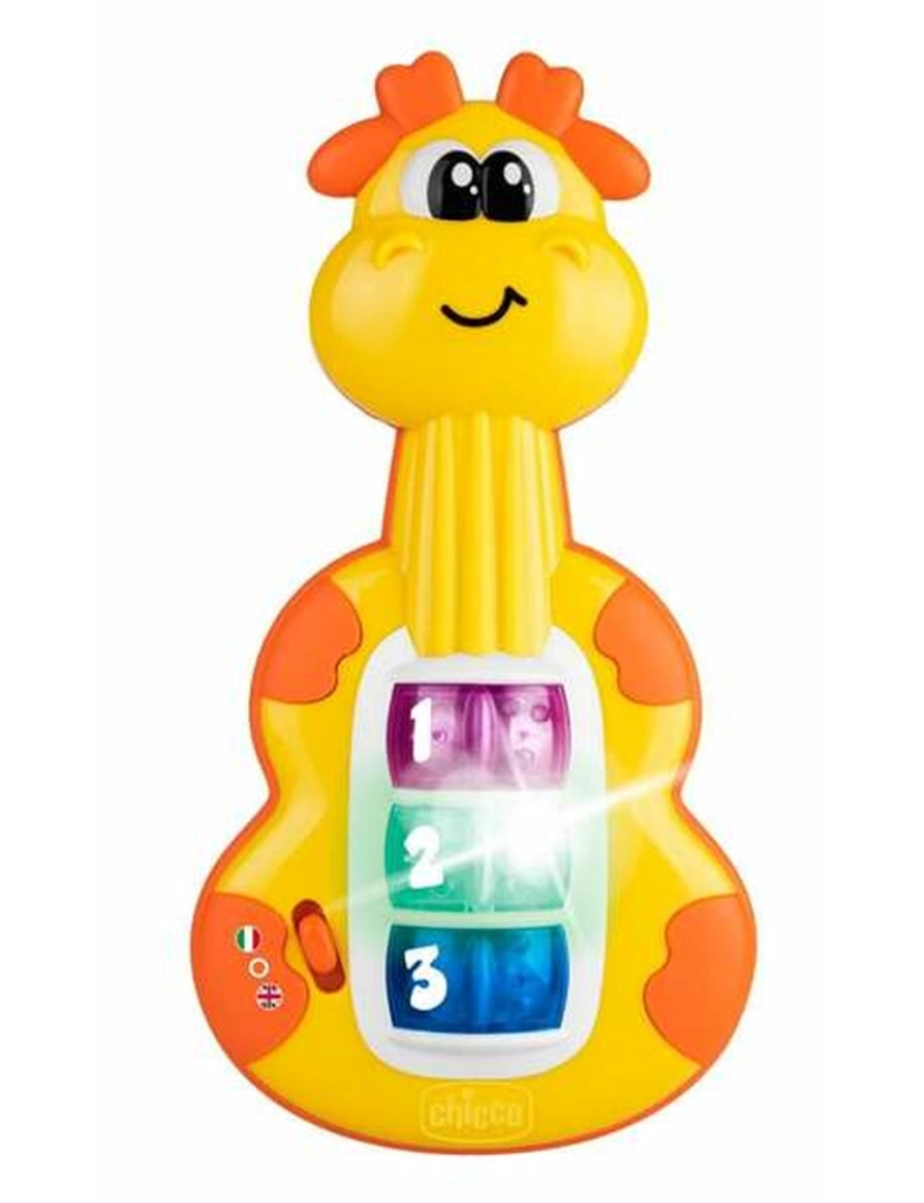 imagem de Brinquedo musical Chicco Som Luzes Girafa3