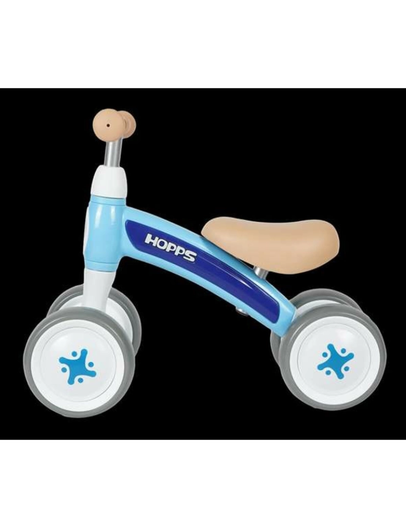 imagem de Bicicleta Infantil Baby Walkers Hopps Azul Sem Pedais2