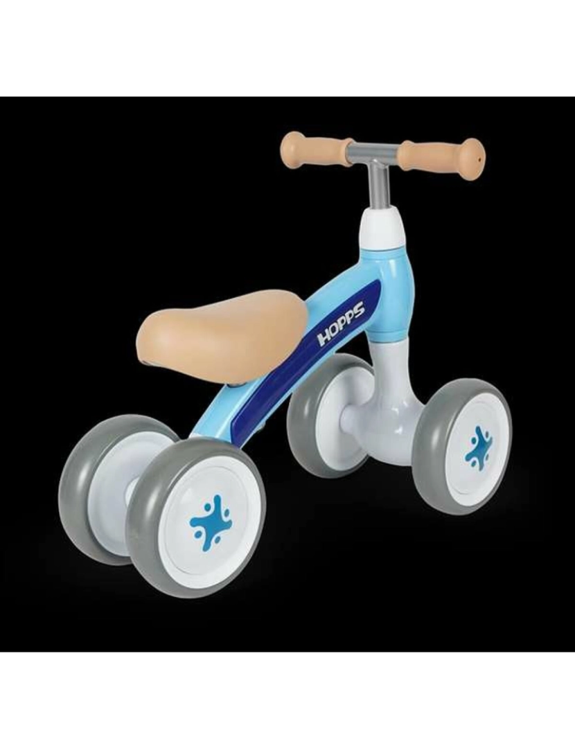 imagem de Bicicleta Infantil Baby Walkers Hopps Azul Sem Pedais3