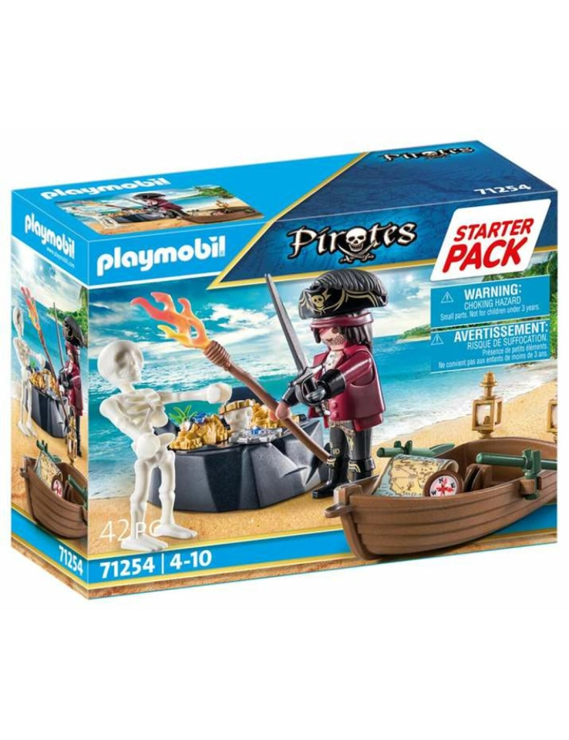Playmobil - Playset Playmobil 71254 Pirates 42 Peças