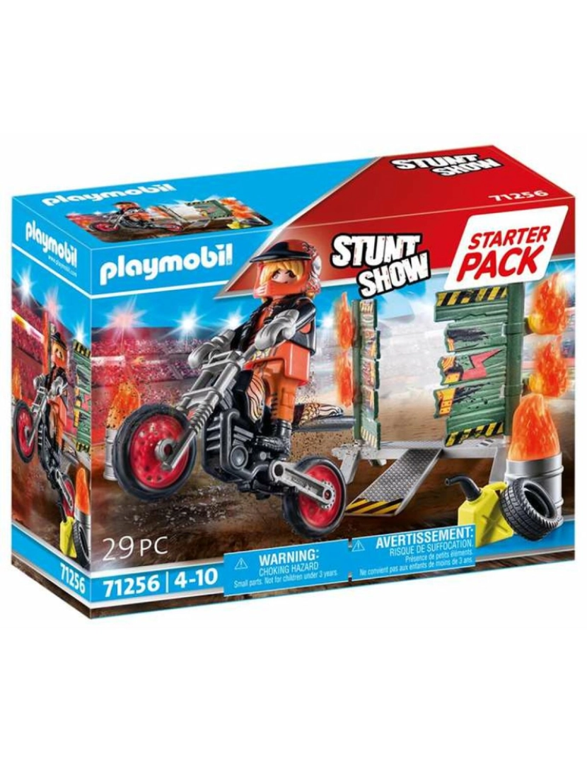 imagem de Playset Playmobil 71256 Stuntshow 29 Peças1