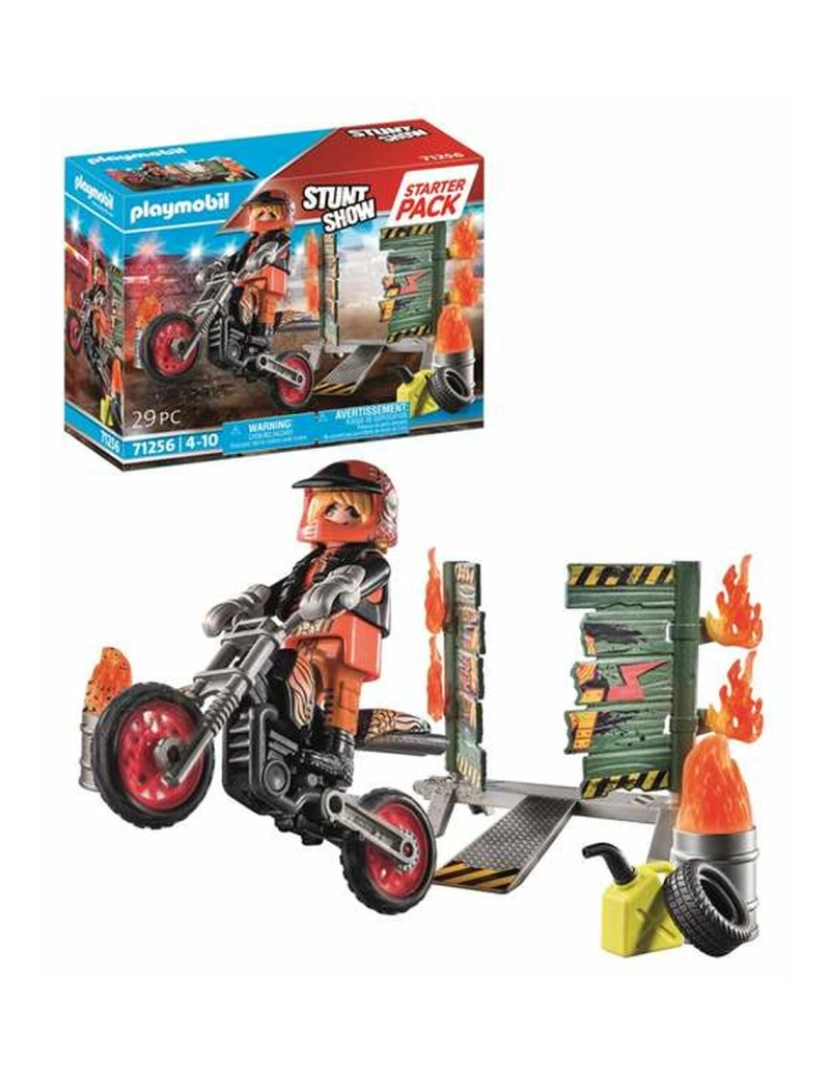 imagem de Playset Playmobil 71256 Stuntshow 29 Peças3