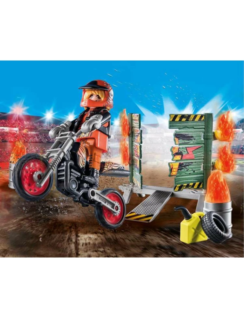 imagem de Playset Playmobil 71256 Stuntshow 29 Peças5