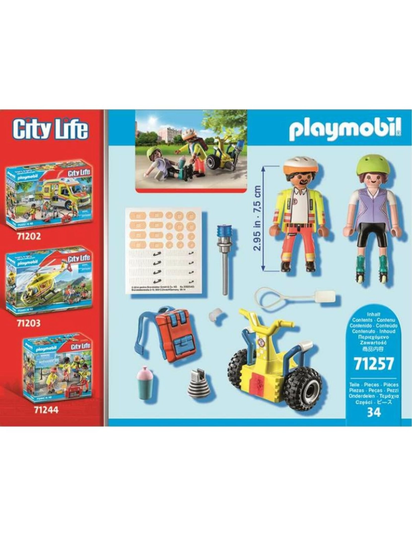 imagem de Playset Playmobil 71257 City Life 45 Peças4