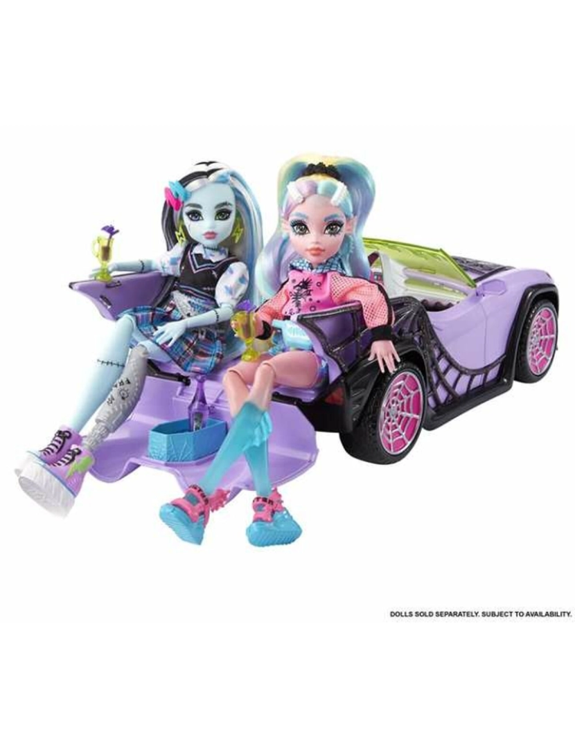 imagem de Carro a fricção Monster High Ghoul3