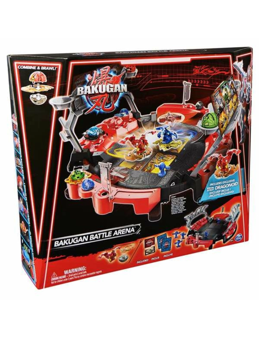 imagem de Estádio de batalhas Spin Master Bakugan Arena 35 x 42 x 9 cm2