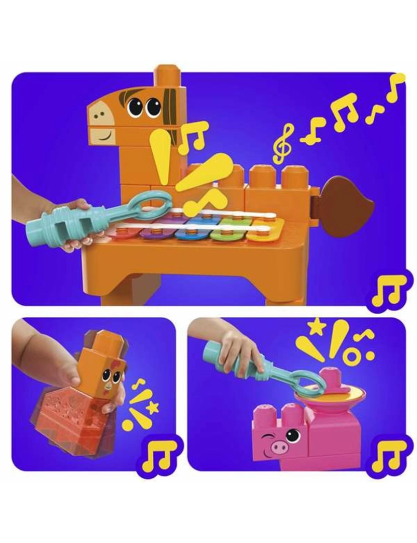 imagem de Brinquedo Interativo Megablocks   Brinquedo musical2