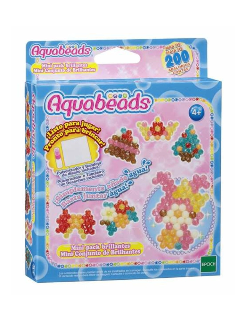 Aquabeads - Missangas Aquabeads Conjunto 200 Peças