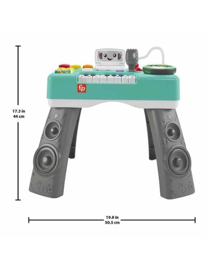 imagem de Mesa de Mistura Mattel Brinquedo musical 33 x 13 x 50 cm4