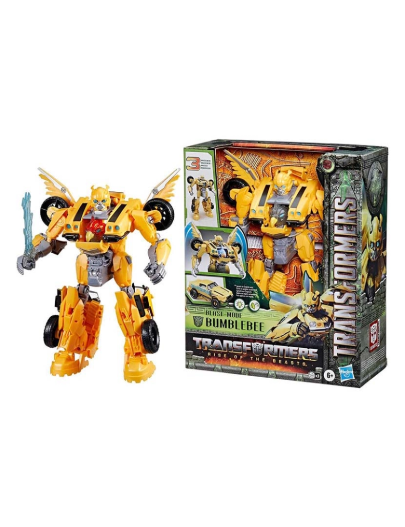 Hasbro - Transformers Mv7 Beast Mode Bumblebee F40555L0