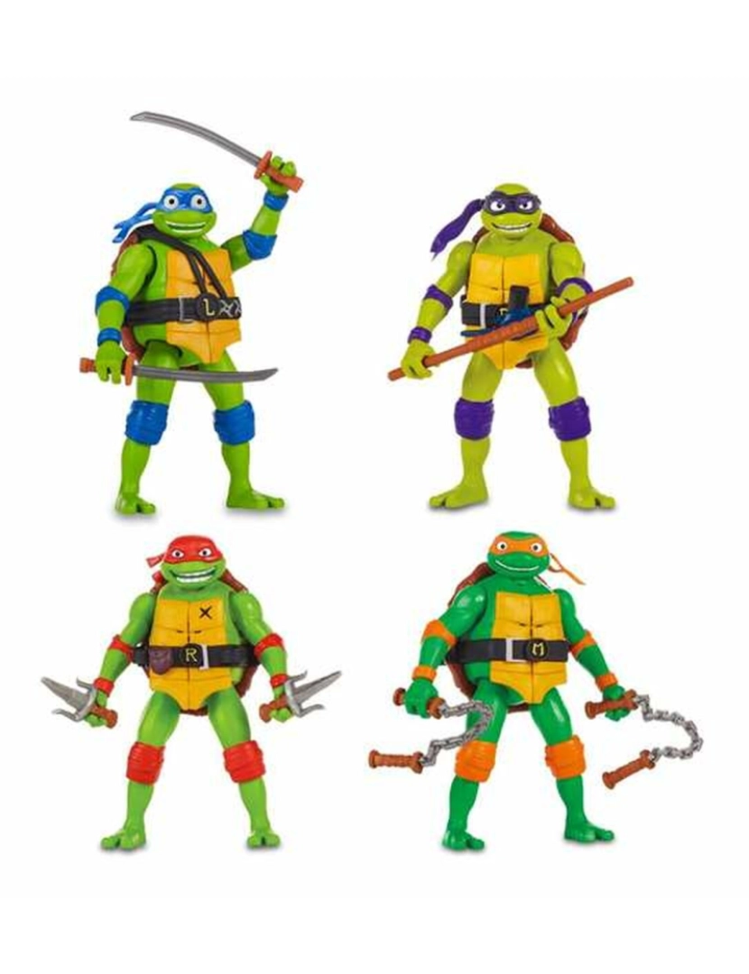 imagem de Figura articulada Teenage Mutant Ninja Turtles Deluxe 7 cm1