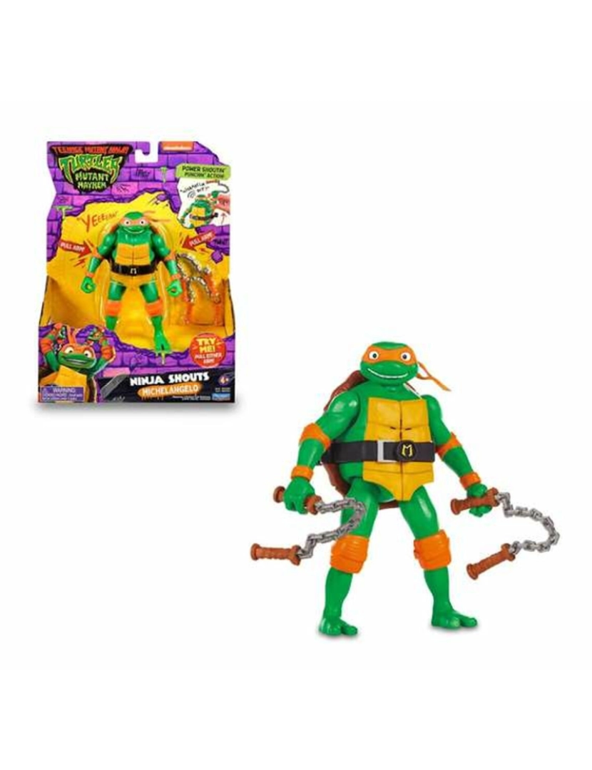 imagem de Figura articulada Teenage Mutant Ninja Turtles Deluxe 7 cm4