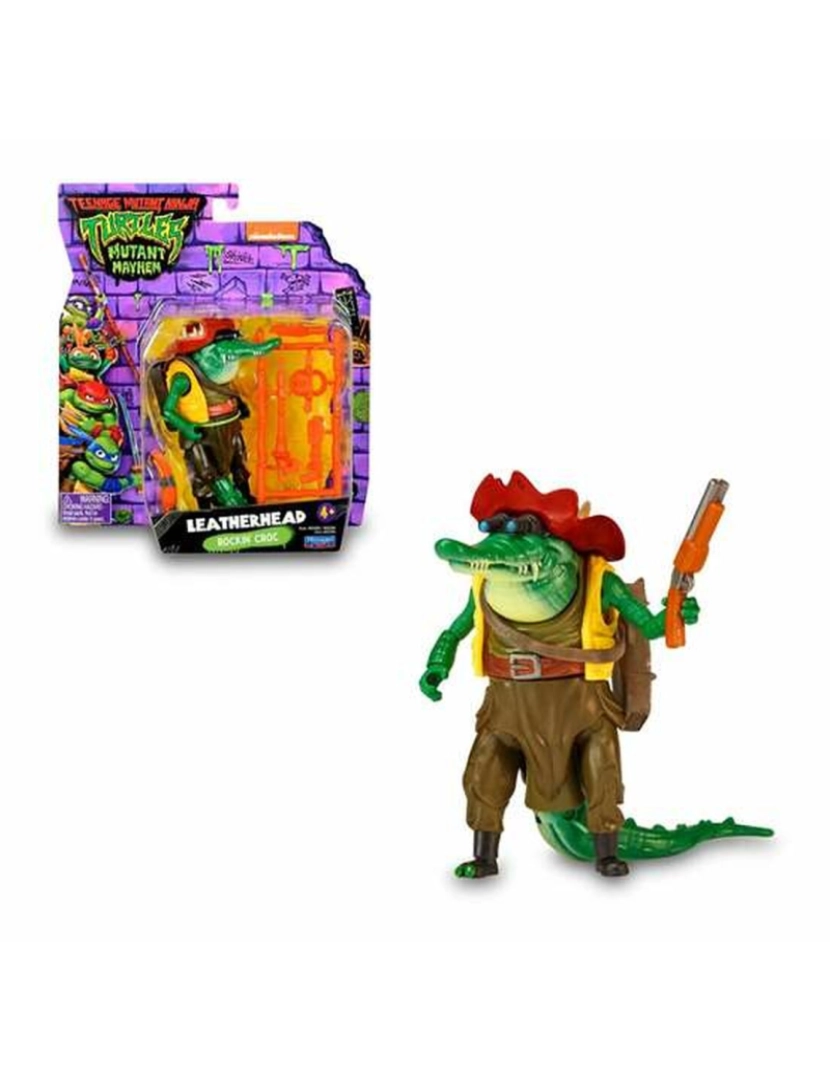 imagem de Figura articulada Teenage Mutant Ninja Turtles 7 cm4