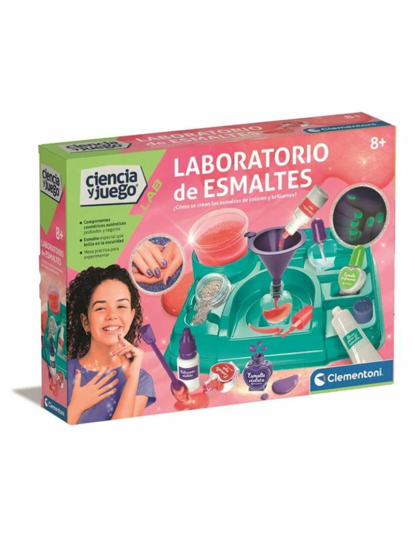 imagem de Jogo Laboratório Científico Clementoni Verniz de unhas1