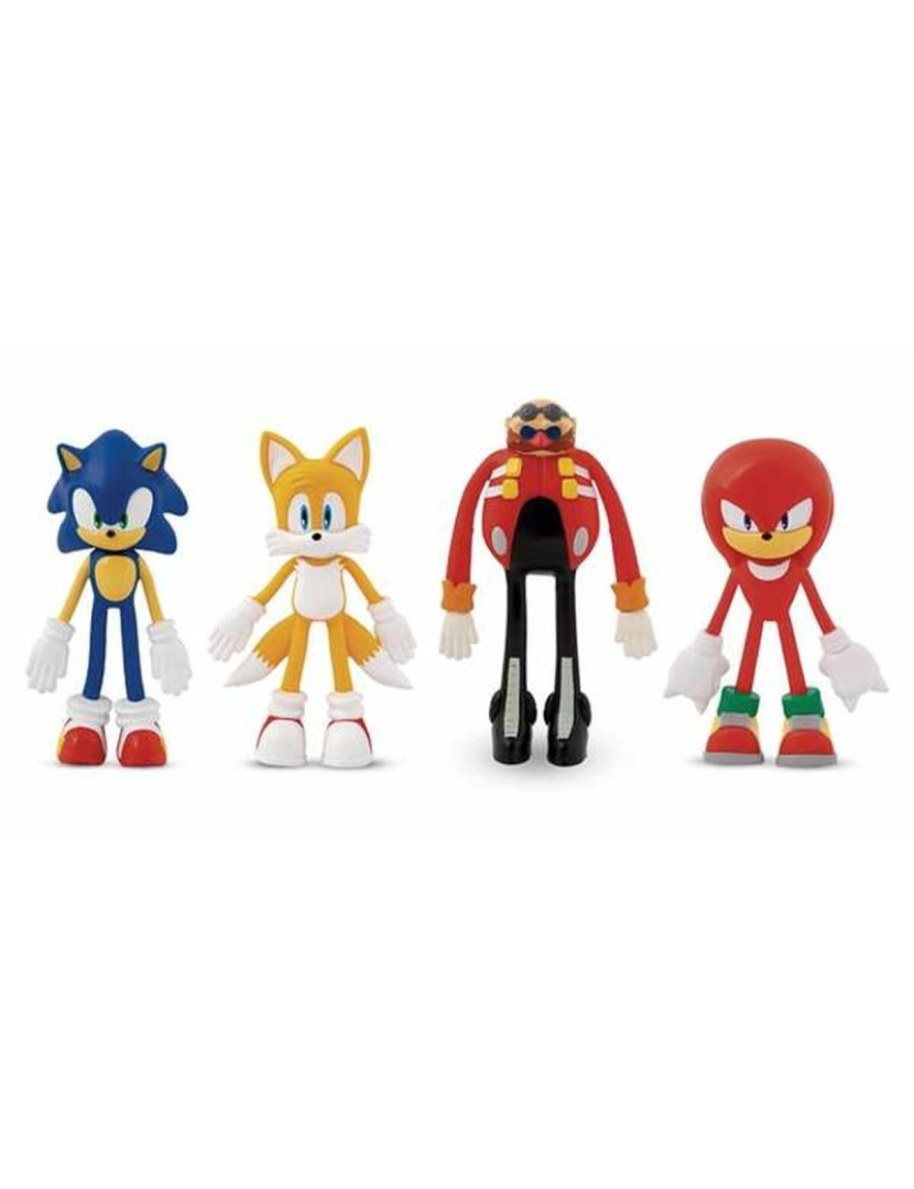 imagem de Conjunto de Figuras Sonic 4 Peças1